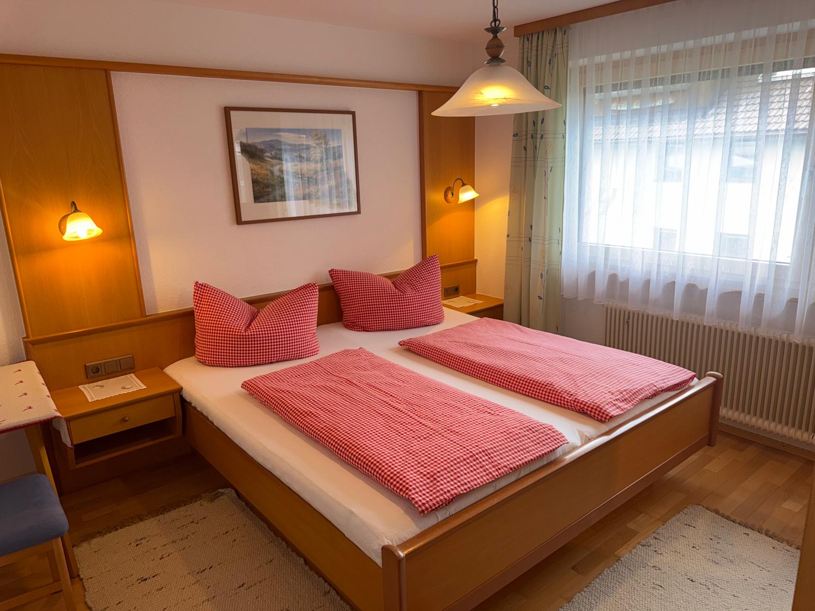 Zimmer der Ferienwohnung Panoramablick