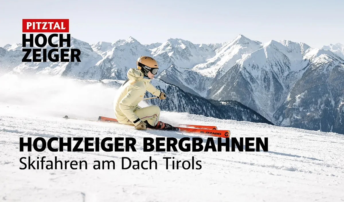 Skifahren am Hochzeiger im Pitztal