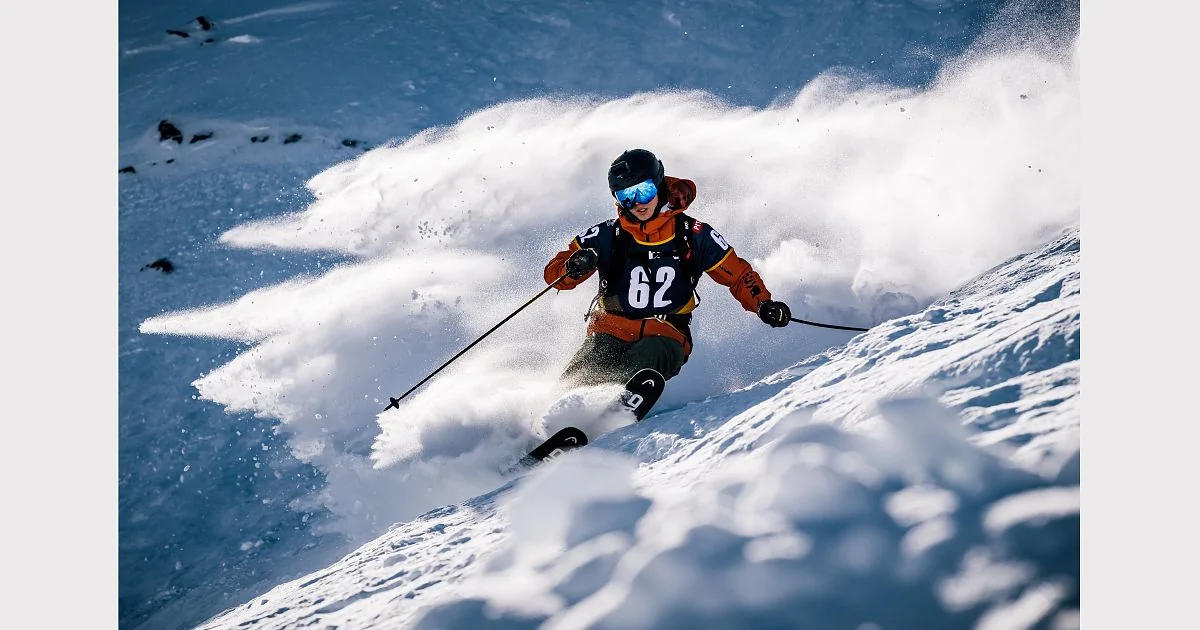 Freeride-Abfahrt Wild Face im Pitztal